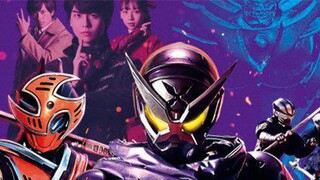 Kamen Rider yang diajar oleh seekor katak, menyamar sebagai pecundang untuk melindungi saudara perem