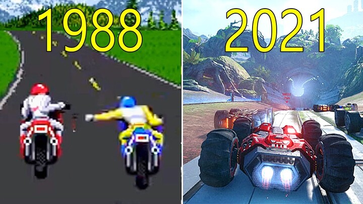 Evolution of Combat Racing Games 1988-2021