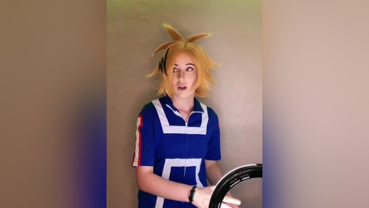 I’m grateful she puts up with me😂🥰 myheroacademia denkikaminari cosplay ThatCloseMessenger