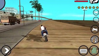 Grand Theft Auto: Tantang Enam Bintang Ingin berlari di sekitar peta! Kesulitan tinggi! menyenangkan