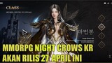 Night Crows MMORPG Yang Akan Rilis 27  April ini di Korea , Ada Fitur Trade ? Global Bakal NFT/P2E