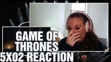 JON'S COME SO FAR!! Game of Thrones 5x02 "The House of Black and White" Reaction.