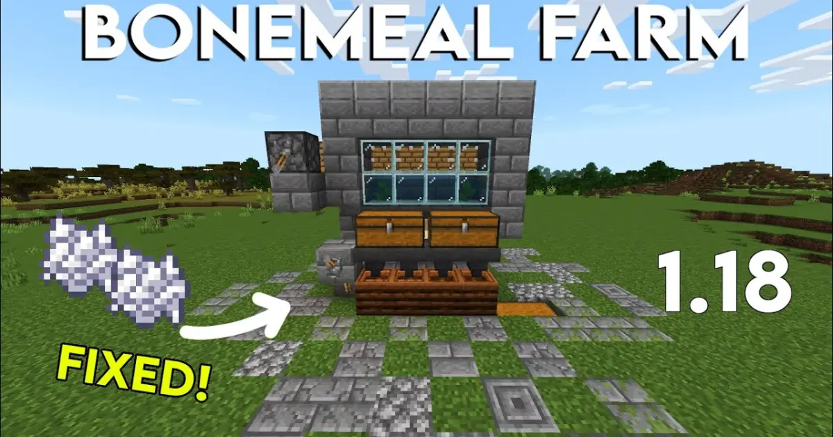 Aprender sobre 90+ imagem minecraft bonemeal farm br.thptnganamst.edu.vn