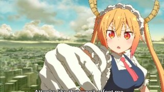 Tohru vs Ilulu Full Fight - Kobayashi-san Chi no Maid Dragon S