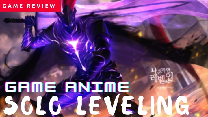 solo leveling versi game anime #bestofbest