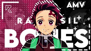 Tanjiro🔥 // Bones🦴 || AMV❤️