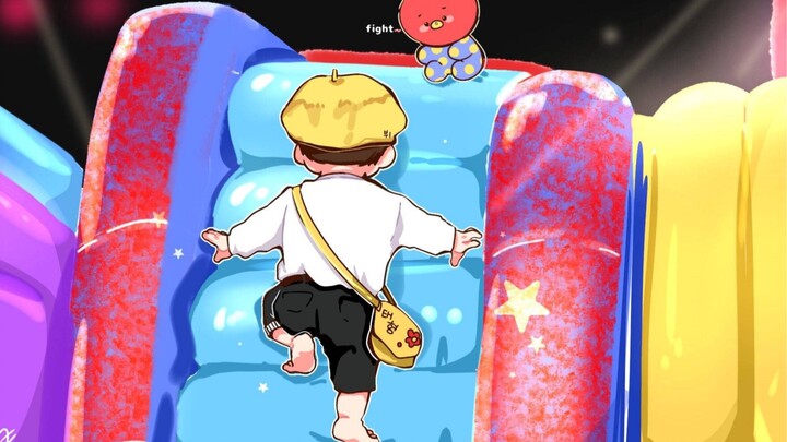 คอนเสิร์ตธีมสวนสนุก "Anpanman" ที่ LA เหล่า BTS เล่นกันสนุกเลย