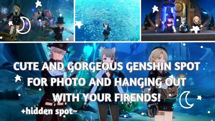 FONTAINE HANGING OUT SPOT AND PHOTO SPOT WITH YOUR FRIENDS! TAKE THEM HERE<3