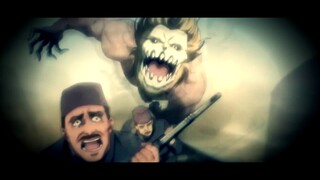 Attack on Titan 「AMV」Faded x Running With The Wolves (GINGERGREEN Mashup)