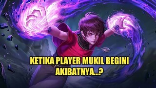 Player bar bar yg ga bisa kontrol begini lah akibatnya..?