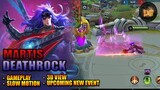 Martis Deathrock Skin | Gameplay with Slow Motion, 3D View and Upcoming New Event | Mobile Legends