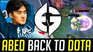 Abed back to DOTA after two months break