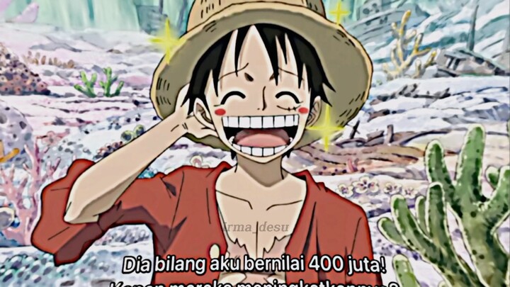 Dasar Luffy, Situasi lagi tegang Malah Salting😂🤣