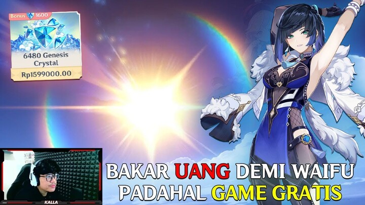 GACHA YELAN YANG SUPER BADLCUK! TAPI WANGY | Genshin Impact