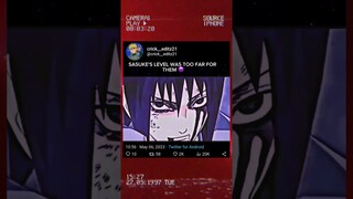 Teen sasuke casually soloing everyone 🔥 | Naruto coldest moments