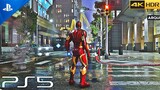 (PS5) Marvel's Avengers Iron Man Gameplay [4K HDR 60 FPS]