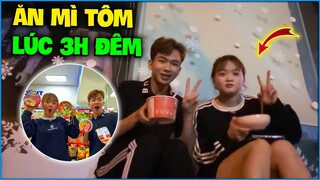 Vlog | NTN thử thách 3H đêm cầm 100K ra quán tạp hoá “ Mua Mì Tôm ” pha ăn cùng Ngọc Diễm ?