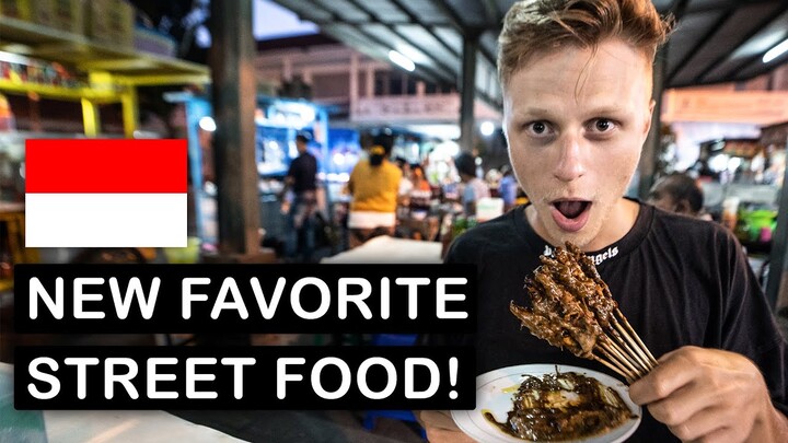 GERMANS try FIRST TIME BUBUR & SATE AYAM & BAKSO - Indonesia STREET FOOD in Bali