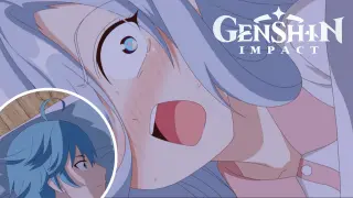Genshin Impact Mem | Shenhe Is Wondering What You Two Are Doing 