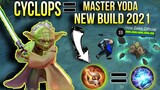 Cyclops New Build 2021 | Master Yoda | Starwars Skin Gameplay | Mobile Legends Bang:Bang