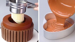 กวดวิชาตกแต่งเค้กช็อคโกแลต DIY สูตรเค้กอร่อย ไอเดียตกแต่งเค้กง่ายๆ