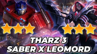 THARZ 3 SABER X LEOMORD!! ROBOT & KUDA MENGAMUK!! COMBO TERKUAT MAGIC CHESS