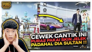 PURA2 PAKAI SKIN JELEK CEWEK INI , PADAHAL DIA SULTAN PUNYA BANYAK SKIN MAHAL !! - PUBG MOBILE