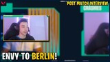 ENVY CRASHIES Post Match Interview after qualifying for BERLIN! (vs XSET)