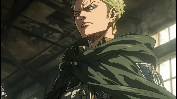 Ketika One Piece dicampur dengan gaya Attack on Titan