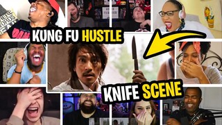 Kung Fu Hustle Throw Knife Reaction Mashup