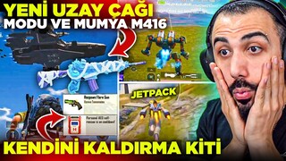 YENİ MUMYA M416 😱 UZAY MODU, JETPACK, RAKİBİ FIRLATMA VE KENDİNİ KALDIRMA KİTİ EFSANE | PUBG MOBILE