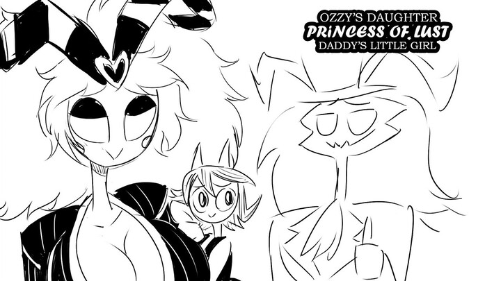 Ozzy's Daughter: Princess of Lust is a DADDY'S GIRL ❤️😁 Helluva Boss: Tilla Mayday Comic