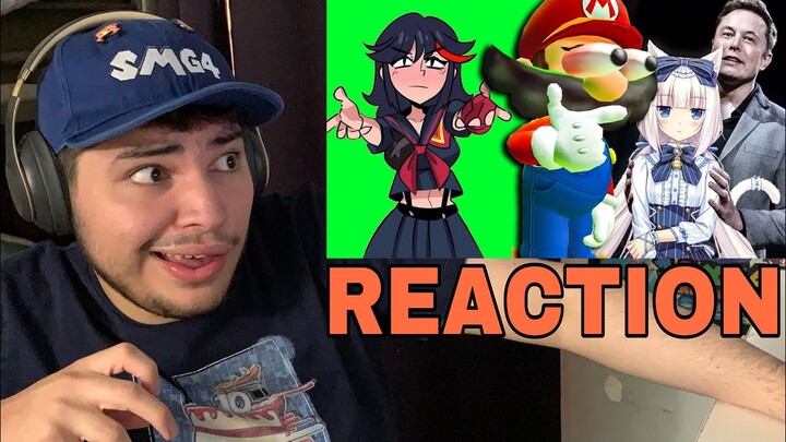 {SMG4} Mario Reacts To Anime Memes [Reaction] “Not What It Seems”