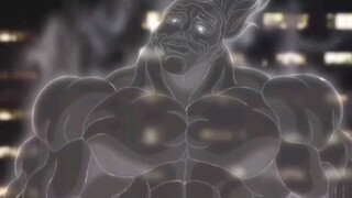 Baki's grandfather, Hanma Yuichiro, was so frightened that he was stunned"!