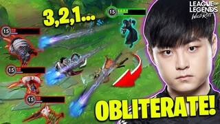 When LoL PROS OBLITERATING in WILD RIFT!   League of Legends Wild Rift