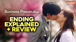 A Beautiful Finale | Business Proposal Ep 12 Ending Explained & Review