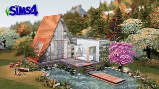 Sims 4 Small House Stop Motion Build - Chun Active And The Sims 4 House Ep 1 : Lucky Retreat