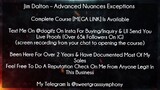 Jim Dalton Course Advanced Nuances Exceptions download