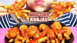 ASMR BAKSO CEKER R4NJAU MERCON ENDES | ULUL ASMR MUKBANG INDONESIA