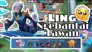 Highlight MLBB | Ling Maniac 😍 ngebantai lawan auto tumbang 😱