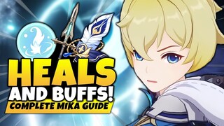 BEST MIKA BUILD! Complete C0 Mika Build Guide [Best Weapons, Artifacts & Who to Use Him With]