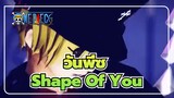 วันพีซ|[MMD]Shape Of You[โซโร&ซันจิ]