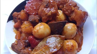 Pork Menudo Tipid Recipe