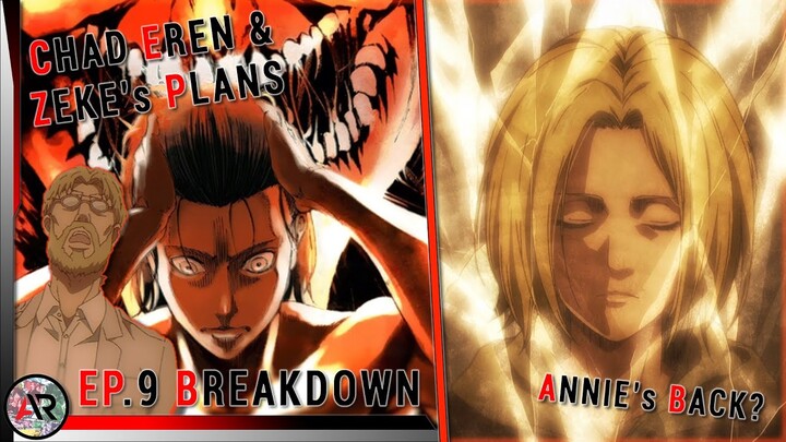 Zeke & Eren's Secret Plan!! ANNIE IS BACK?! | Attack on Titan Season 4 Episode 9 Breakdown