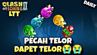 SAD GA DAPET APA APA DARI TRADING😭😭 - CLASH OF LORDS 2