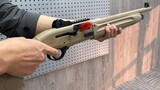 Pistol mainan shotgun pelontar semi-otomatis Lexi Beretta 1301
