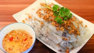 Cách làm bánh tráng cuốn cực ngon mà không cần bột gạo