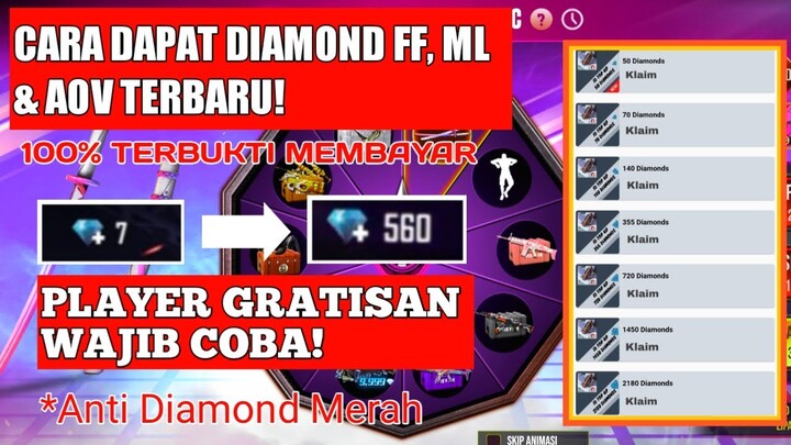 Player Gr4ti5an Wajib Coba! - Apk Penghasil Diamond FF 2021!