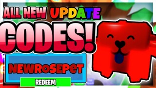 ALL NEW *ROSE* UPDATE OP CODES IN MEGA TAP SIMULATOR! | 🌹Roblox Mega Tap Simulator🌹