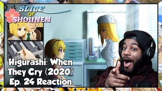 Higurashi: When They Cry Episode 24 Reaction | EVERYTHING FINALLY MAKES SENSE NOW!!!